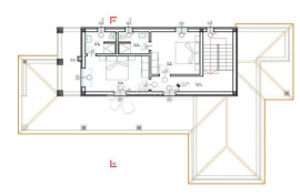 Nova vila u zatvorenom kompleksu, Žminj, Casa