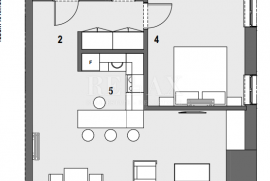 OPATIJA, VOLOSKO - 1.red do mora, top lokacija, Opatija, Apartamento