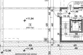 Istra, Vabriga, jednosoban stan B3 na trećem katu s krovnom terasom NKP 61,73m2 NOVOGRADNJA, Tar-Vabriga, شقة