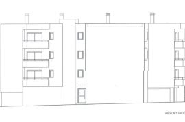 Stan Pula Šijana, započeta gradnja stambenog objekta, blizina osnovne škole S-K, Pula, Apartamento