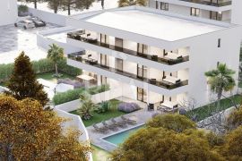 MALINSKA-stan u urbanoj vili sa vlastitim bazenom, 2S+DB od 80 m2, Malinska-Dubašnica, Appartamento