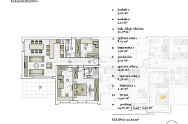 VODICE NOVI ODLIČAN STAN  NA DRUGOM KATU  S6 99,63 M2, Vodice, Daire