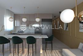 Trogir,  dvosoban stan s krovnom terasom i otvorenim pogledom, Trogir, Apartamento