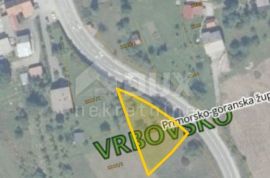 VRBOVSKO - teren uz glavnu cestu 1340 m2, Vrbovsko, Land