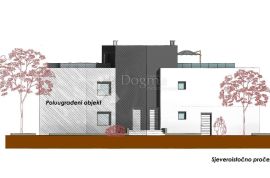 Novogradnja Poreč 2S+DB s pogledom na more i krovnom terasom, Poreč, Wohnung