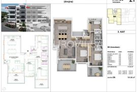 Makarska, trosoban stan, novogradnja Z1,S6, Makarska, Flat