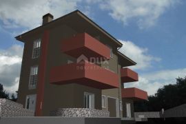 OPATIJA, IČIĆI, POLJANE- građevinsko zemljište 825m2 S GRAĐEVNOM DOZVOLOM i pogledom na more, Opatija - Okolica, Γη