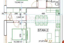 NOVOGRADNJA KAŠTEL NOVI 79M2, Kaštela, Διαμέρισμα