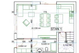 KAŠTEL NOVI NOVOGRADNJA 94.8m2, Kaštela, شقة