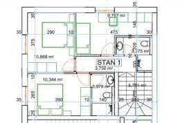 KAŠTEL NOVI NOVOGRADNJA 94.8m2, Kaštela, Διαμέρισμα