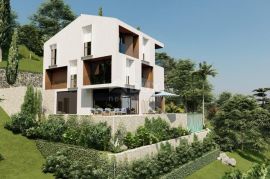 OPATIJA RIVIERA – posebna dizajnerska vila blizu mora s dva bazena, wellness i panoramski pogled, Mošćenička Draga, House