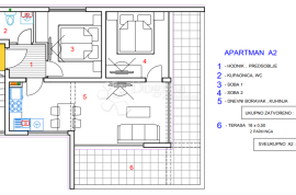 Novalja - Stan C-A2 u novogradnji, Novalja, Wohnung