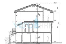 Otok Krk, Soline, stan u prizemlju od 100m2, 150m do mora, prodaja, Dobrinj, Wohnung