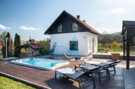 Karlovac, Tounj, novouređena kuća sa okućnicom 5900 m2 i bazenom, prodaja, Tounj, Σπίτι