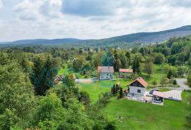 Karlovac, Tounj, novouređena kuća sa okućnicom 5900 m2 i bazenom, prodaja, Tounj, House