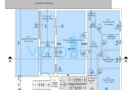 Otok Krk, okolica grada Krka , četverosobni stan 119 m2, prvi kat, pogled na more, prodaja, Krk, Kвартира