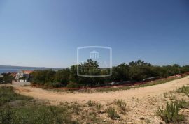 Jasenice - građevinsko zemljište 510 m2; pogled na more! 62000€, Jasenice, Arazi