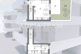 NOVO U PONUDI!! APARTMANI NA TOP LOKACIJI, 100 m OD MORA, PETRČANE - ZADAR, Zadar - Okolica, Daire