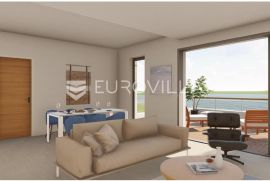 Trogir – okolica, prostran dvosoban stan s pogledom na more NKP 105, 50 m2, Seget, Appartment