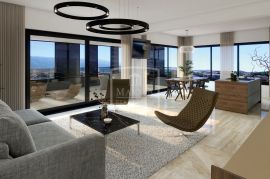 Vinjerac - luksuzni penthouse 169m2 s krovnom terasom i jacuzzijem! 650000€, Posedarje, Stan