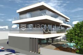 Zadar, Privlaka, Trosoban penthouse 120m2 sa krovnom terasom, 2.red do mora, NOVOGRADNJA, Privlaka, Kвартира