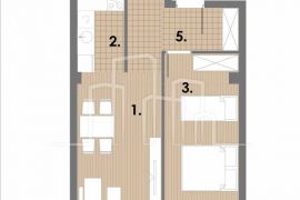 Apartman dvosoban od 50m2 pogled stazu u izgradnji Snježna dolina Faza 2 Jahorina Lamela D, Pale, Wohnung