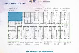 Apartman dvosoban od 50m2 pogled stazu u izgradnji Snježna dolina Faza 2 Jahorina Lamela D, Pale, Wohnung