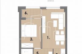 Apartman dvosoban od 39,75 u izgradnji Snježna dolina Faza 2 Jahorina Lamela D, Pale, Stan