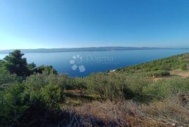 PRODAJA POLJOPRIVREDNO/GRAĐEVNOG ZEMLJIŠTA SA NEOMETANIM POGLEDOM NA MORE, Omiš, أرض