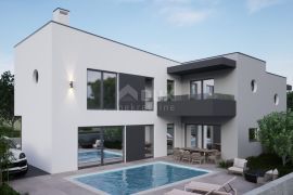 ISTRA, LIŽNJAN Prekrasna dvojna kuća s bazenom u blizini mora!, Ližnjan, Maison