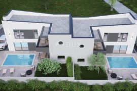 ISTRA, LIŽNJAN Prekrasna dvojna kuća s bazenom u blizini mora!, Ližnjan, Ev