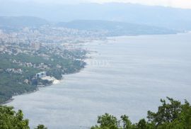 OPATIJA, BREGI - građevinsko zemljište 5200m2 s panoramskim pogledom na more za obiteljsku kuću/ villu/ stambenu zgradu-stanove -apartmane/ kuću za iznajmljivanje - odmor s bazenom, Opatija, Tierra