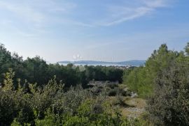 BRODARICA, građevinsko zemljište sa pogledom na more, Šibenik - Okolica, Tierra