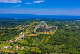 Građevinsko zemljište Krnica sa projektom kuće, Marčana, Земля