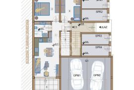 Pula - stan, 56m2, 2 sobe, prizemlje, Pula, Apartamento