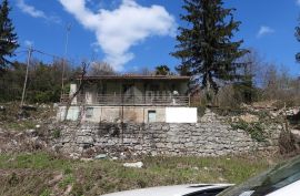 OPATIJA, IČIĆI, POLJANE- kuća-starina 130m2 S GRAĐEVNOM DOZVOLOM!!! i s pogledom na more + okućnica 4400m2, Opatija - Okolica, Σπίτι