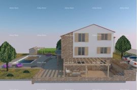 Kuća Prodaje se kuća na velikoj okućnici sa projektom, Zambratija, Umag, Umag, Σπίτι