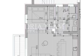 APARTMANI U NOVOGRADNJI S POGLEDOM NA MORE I GRATIS PARKINGOM - SUKOŠAN, Sukošan, شقة