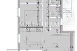 APARTMANI U NOVOGRADNJI S POGLEDOM NA MORE I GRATIS PARKINGOM - SUKOŠAN, Sukošan, Appartement