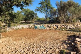 Krk Šilo - očišćeno, ravno poljoprivredno zemljište 215m2 buduće građevinsko, Dobrinj, Tierra