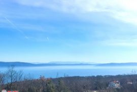 ISTRA, LABIN OKOLICA, VELIKO ZEMLJIŠTE S POGLEDOM NA MORE I DOZVOLAMA, Labin, Terreno