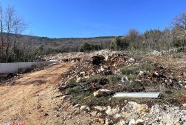 ISTRA, LABIN OKOLICA, VELIKO ZEMLJIŠTE S POGLEDOM NA MORE I DOZVOLAMA, Labin, Γη