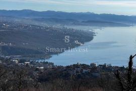 BREGI, građevinsko zemljište od 5208 m2 s pogledom na more, Matulji, Arazi