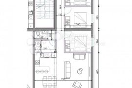 LUKSUZNA NOVOGRADNJA 3S+DB - SUKOŠAN, Sukošan, Wohnung