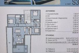 PAG, NOVALJA - Penthouse s bazenom, S3, Z2, Novalja, Wohnung