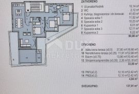 PAG, NOVALJA - Luksuzan penthouse s bazenom, S3, Z1, Novalja, Kвартира
