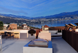 OPATIJA FANTASTIČAN PENTHOUSE U NOVOGRADNJI S BAZENOM, Opatija, شقة