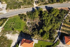 TROGIR(SEGET) - GRAĐEVINSKO ZEMLJIŠTE S ODLIČNIM POGLEDOM, Seget, Land