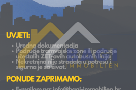 Potražujemo stanove za najam na području grada Zagreba, Trnje, Flat