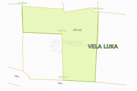 VELA LUKA, GRAĐEVINSKO ZEMLJIŠTE, Vela Luka, Terrain